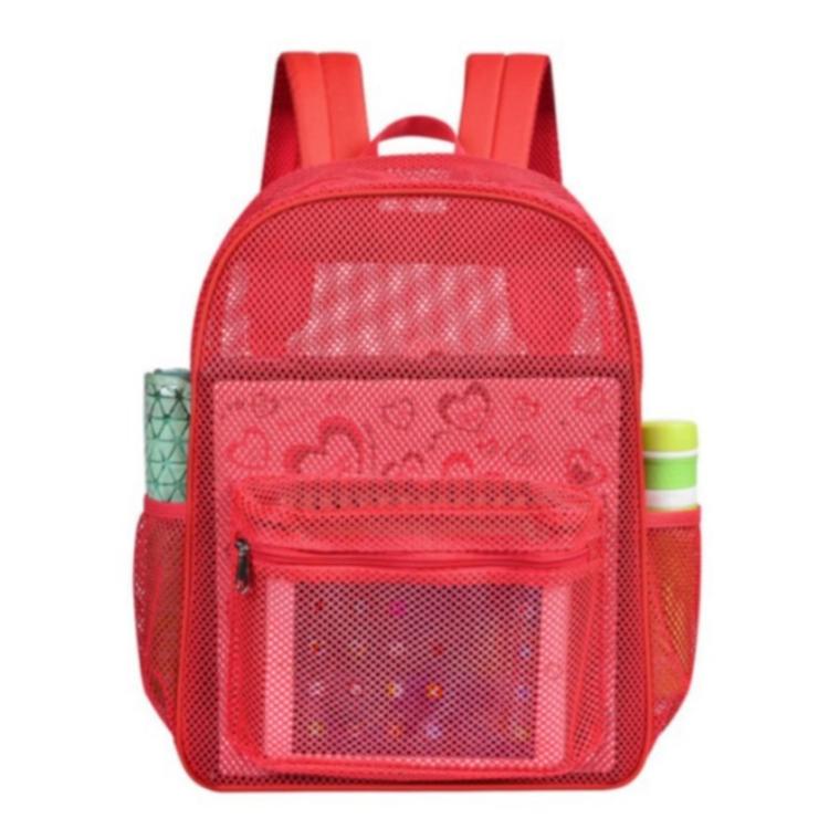 High-Load-Bearing Mesh Beach Double-Shoulder Backpack