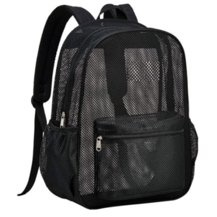 High-Load-Bearing Mesh Beach Double-Shoulder Backpack