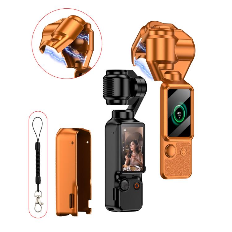 GKK Gimbal Cover Camera Protector Screen Body Magnetic Full Cover, For DJI OSMO Pocket 3 Body Full Cover