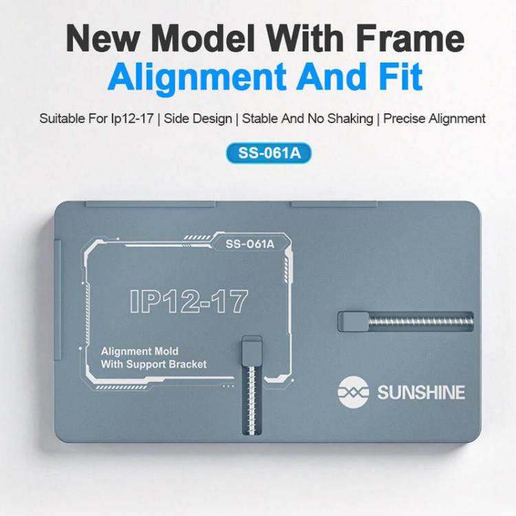 Sunshine SS-061A Integrated Alignment Bonding Mold for iPhone 12 to 17 Series