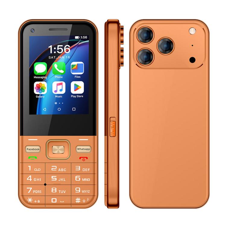 UNIWA F26 Pro Key Phone, 2GB+16GB, 2.8 inch Touch Screen Android 8.1 Mediatek MT6737M Quad Core, 23 Keys, Dual SIM, Network: 4G, Support Whatsapp, Youtube