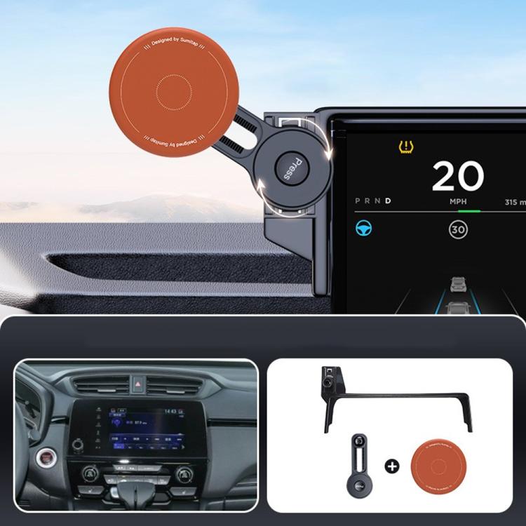 Car Screen Magnetic Phone Holder Mount with Extension Arm, For Honda Accord 2023-2025, For Honda 10th Gen Civic 2016-2021, For Honda CR-V / Breeze 2017-2022, For Honda CR-V / Breeze 2023