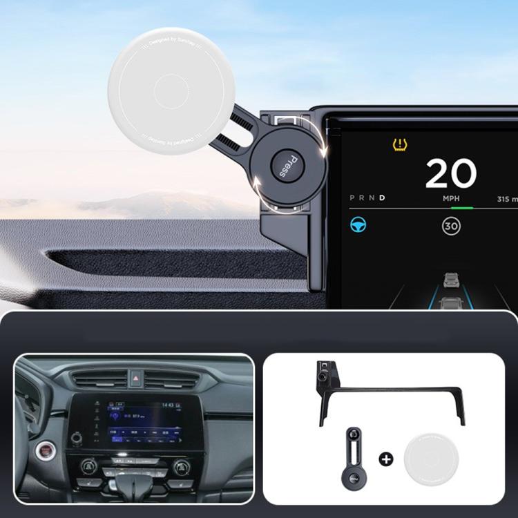 Car Screen Magnetic Phone Holder Mount with Extension Arm, For Honda Accord 2023-2025, For Honda 10th Gen Civic 2016-2021, For Honda CR-V / Breeze 2017-2022, For Honda CR-V / Breeze 2023