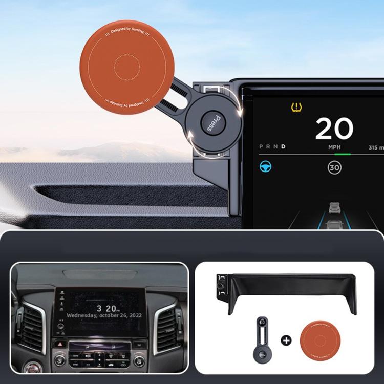 Car Screen Magnetic Phone Holder Mount with Extension Arm, For Honda 11th Gen Civic / Integra 2022-2025, For Honda XR-V 2023-2024 / Vezel 2023, For Honda ZR-V 2022-2023 / HR-V 2023, For Honda Accord 2018-2022 10.25 inch Screen                          ...