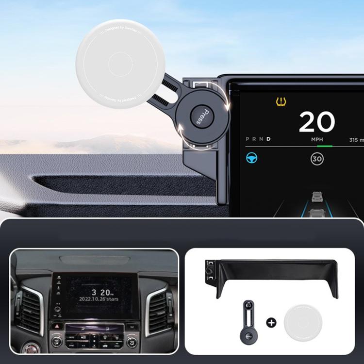 Car Screen Magnetic Phone Holder Mount with Extension Arm, For Honda 11th Gen Civic / Integra 2022-2025, For Honda XR-V 2023-2024 / Vezel 2023, For Honda ZR-V 2022-2023 / HR-V 2023, For Honda Accord 2018-2022 10.25 inch Screen                          ...