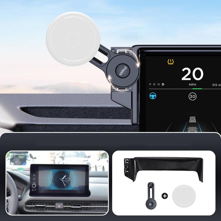 Car Screen Magnetic Phone Holder Mount with Extension Arm, For Honda 11th Gen Civic / Integra 2022-2025, For Honda XR-V 2023-2024 / Vezel 2023, For Honda ZR-V 2022-2023 / HR-V 2023, For Honda Accord 2018-2022 10.25 inch Screen                          ...