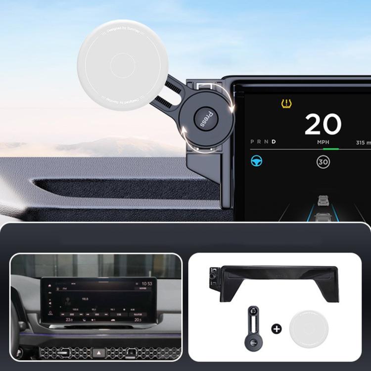 Car Screen Magnetic Phone Holder Mount with Extension Arm, For Honda Accord 2023-2025, For Honda 10th Gen Civic 2016-2021, For Honda CR-V / Breeze 2017-2022, For Honda CR-V / Breeze 2023