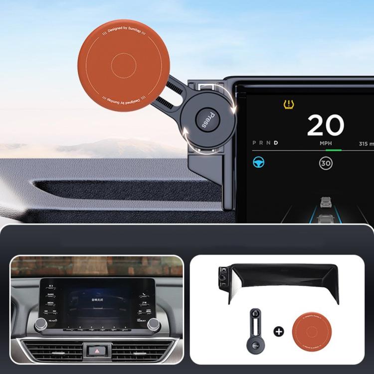 Car Screen Magnetic Phone Holder Mount with Extension Arm, For Honda 11th Gen Civic / Integra 2022-2025, For Honda XR-V 2023-2024 / Vezel 2023, For Honda ZR-V 2022-2023 / HR-V 2023, For Honda Accord 2018-2022 10.25 inch Screen                          ...