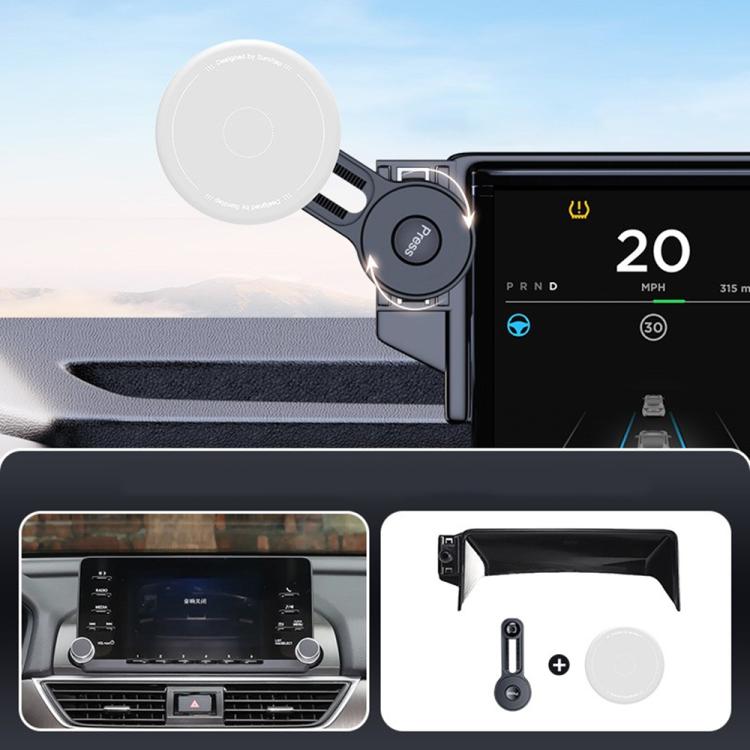 Car Screen Magnetic Phone Holder Mount with Extension Arm, For Honda 11th Gen Civic / Integra 2022-2025, For Honda XR-V 2023-2024 / Vezel 2023, For Honda ZR-V 2022-2023 / HR-V 2023, For Honda Accord 2018-2022 10.25 inch Screen                          ...