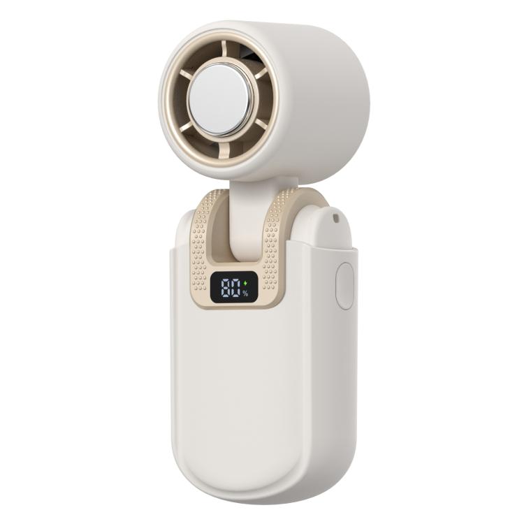 HX-F386 Mini Folding High Speed Cooling Fan with Digital Display