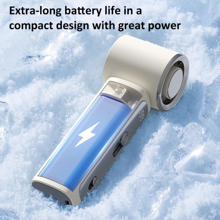 Y33 Mini Handheld Cooling Fan with Digital Display