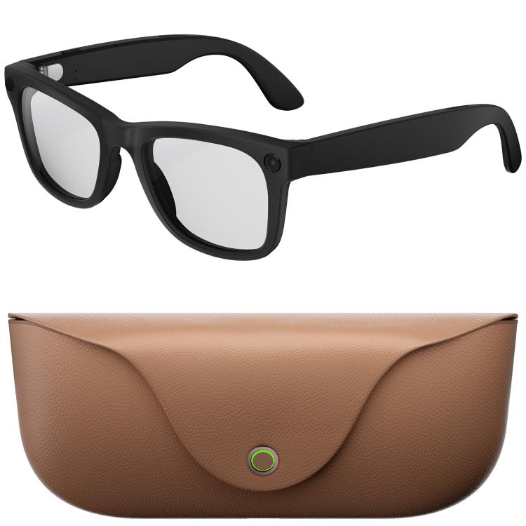 MT5 Ultra Smart AI Glasses with 8MP HD Camera, Video Recording WiFi Transmission Al Smart Voice Assistant, Sunglasses, Anti Blue Light Lens