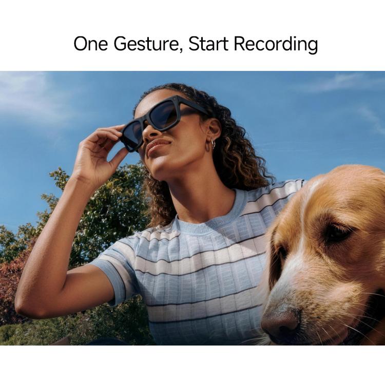 MT5 Ultra Smart AI Glasses with 8MP HD Camera, Video Recording WiFi Transmission Al Smart Voice Assistant, Sunglasses, Anti Blue Light Lens