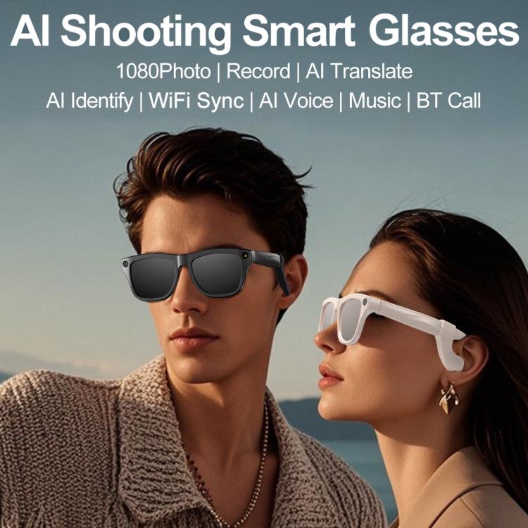 XK One Pro 1080P AI Shooting Smart Glasses, 1MP Camera