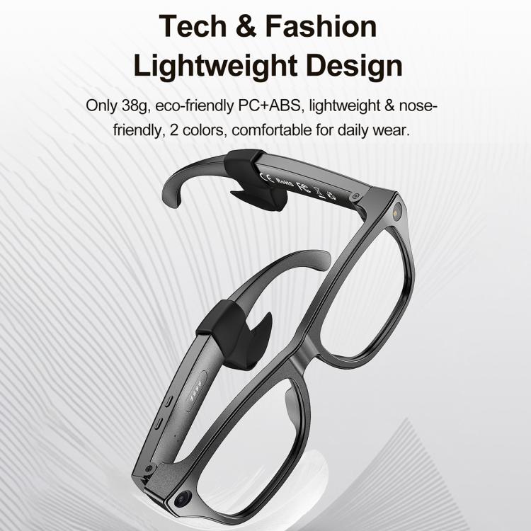 XK One Pro 1080P AI Shooting Smart Glasses, 1MP Camera