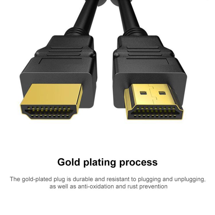 HDMI 2.0 4K HD Gold-Plated Video Connection Cable for TV Set-Top Box, PC Monitor, Projectors, 1m, 1.5m, 2m, 3m, 5m, 8m, 10m, 15m, 20m