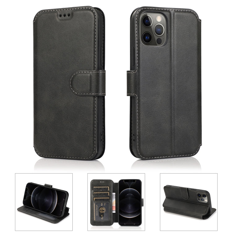 Shockproof PU + TPU Leather Case with Card Slots & Holder & Photo Frame & Wallet, For iPhone 12 mini, For iPhone 12 / 12 Pro, For iPhone 12 Pro Max