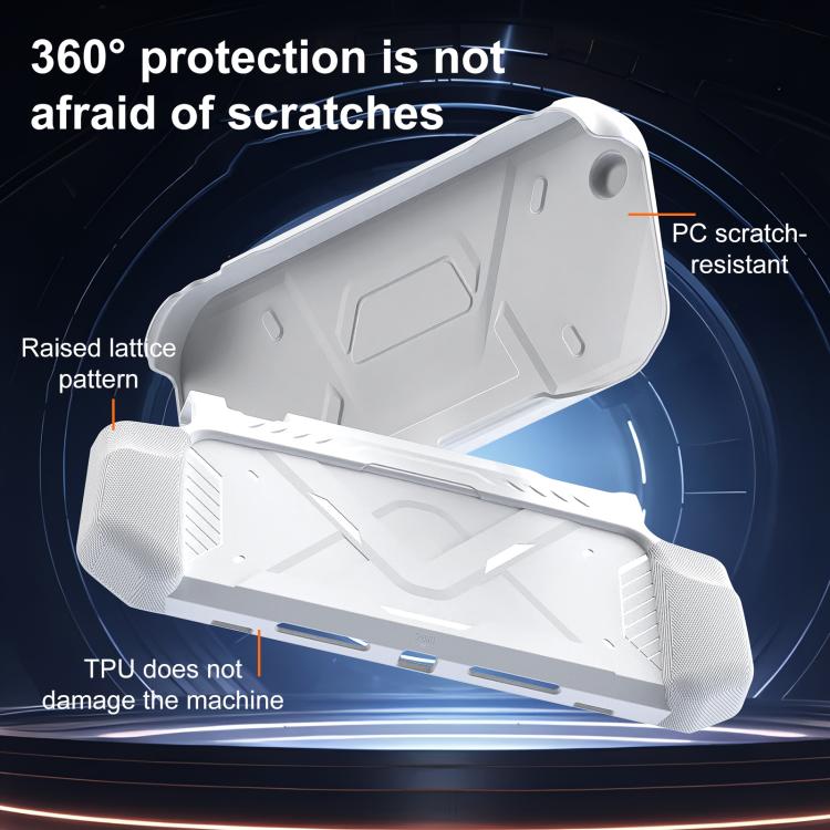XDcase Mecha Style TPU Middle Frame & PC Front Cover Protective Case, For Nintendo Switch 2