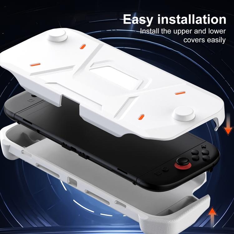 XDcase Mecha Style TPU Middle Frame & PC Front Cover Protective Case, For Nintendo Switch 2
