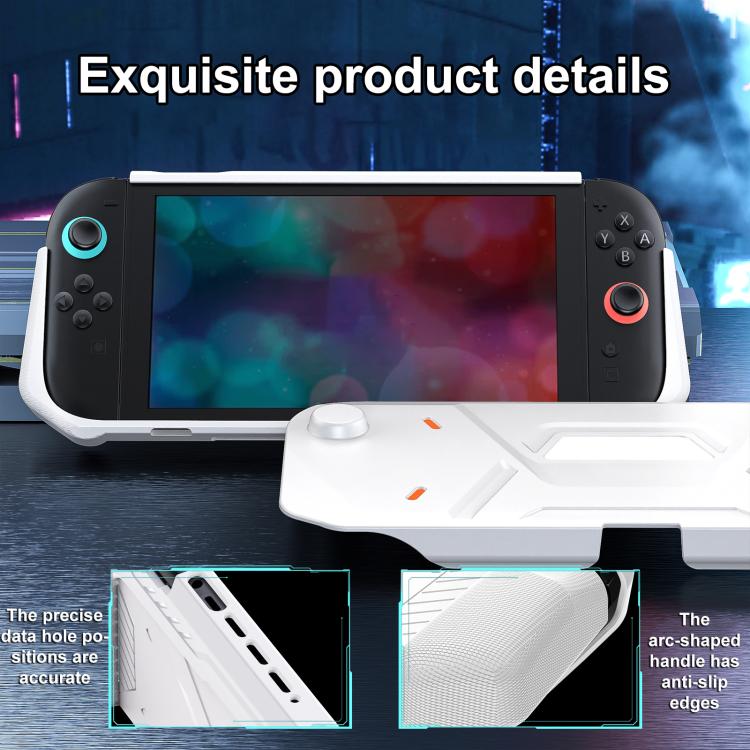 XDcase Mecha Style TPU Middle Frame & PC Front Cover Protective Case, For Nintendo Switch 2