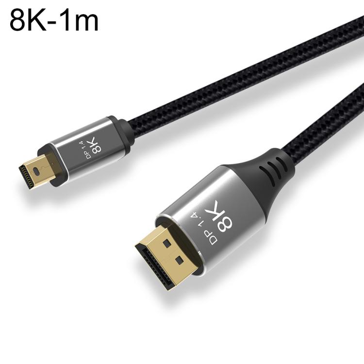 WG233 Mini DP to DP1.4 8K HD Video Adapter Cable, 8K-1m, 8K-2m