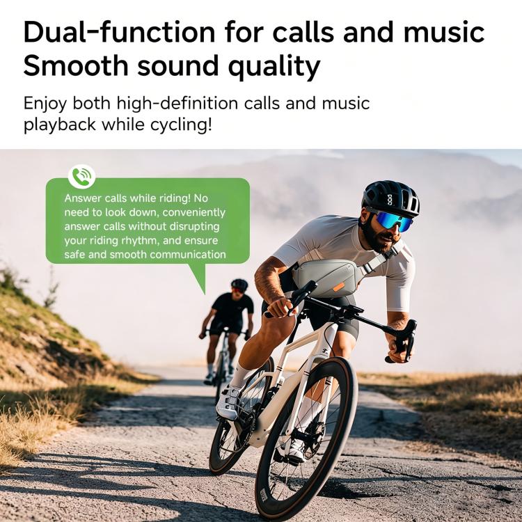 L805 Smart AI Cycling Glasses 8MP Stabilization Camera