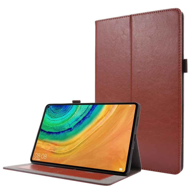 Crazy Horse Texture Horizontal Flip Leather Case with 2-folding Holder & Card Slot, For Huawei MatePad T8, For Huawei Honor V6 / MatePad 10.4 inch, For Huawei Honor Pad X6, For Lenovo Tab M10 Plus