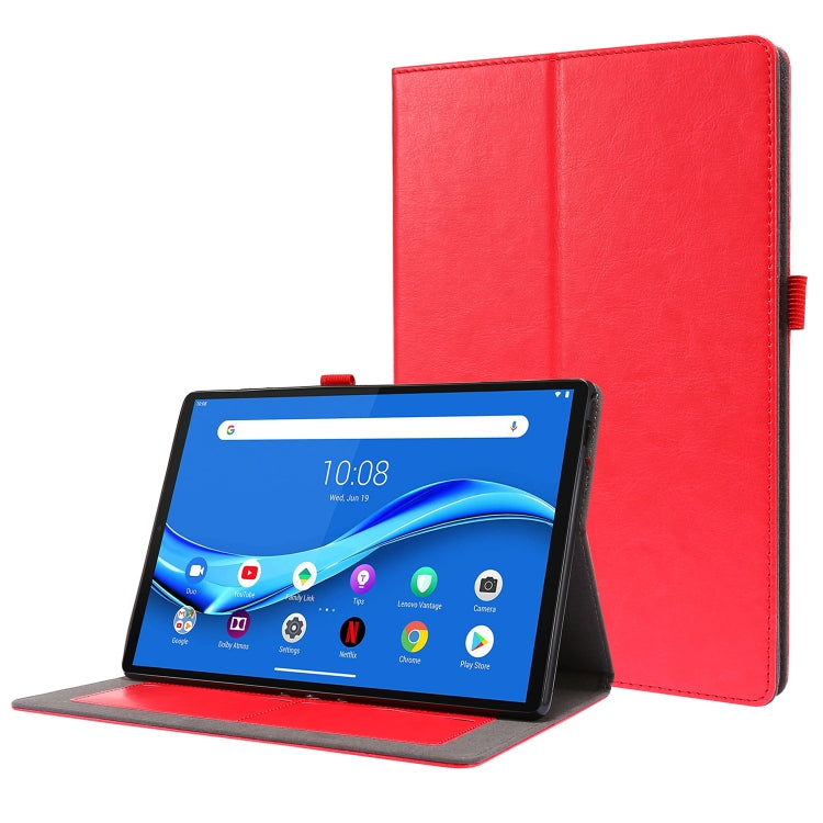 Crazy Horse Texture Horizontal Flip Leather Case with 2-folding Holder & Card Slot, For Lenovo Tab M10, For iPad 10.2 / iPad Pro 10.5, For iPad Pro 12.9 inch (2020), For iPad Pro 11 inch /iPad Air 2022 / 2020 10.9