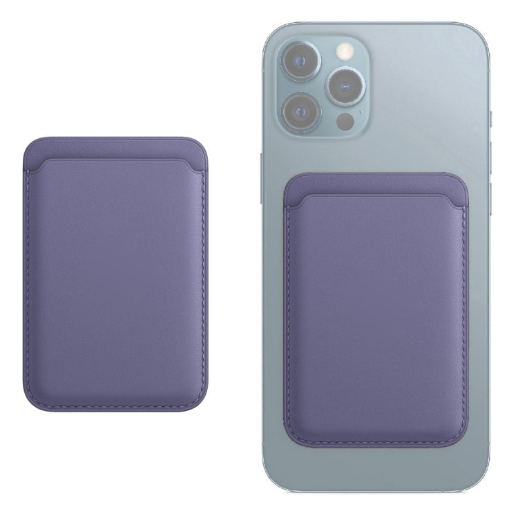 Leather Wallet Pouch Card Holder Card Case with Magsafing Magnetic for iPhone 17-12 Series