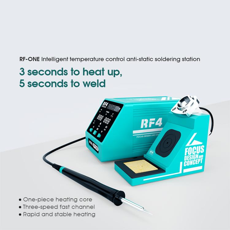 RF4 RF-ONE Intelligent Temperature Control Anti-static LED Digital Display Soldering Station, RF-ONE