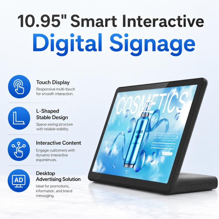 WL1109TH 10.95 inch Android OS Commercial Smart Touch Digital Signage, EU Plug, UK Plug, US Plug
