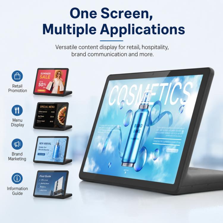 WL1109TH 10.95 inch Android OS Commercial Smart Touch Digital Signage, EU Plug, UK Plug, US Plug