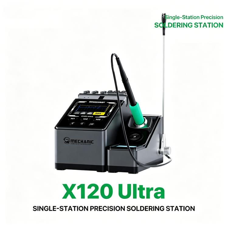 MECHANIC X120 Ultra Pen Style Intelligent Temperature Controlled Single Station Soldering Station