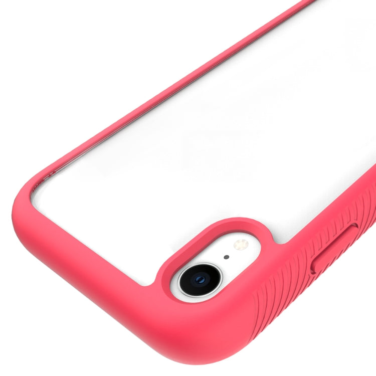 Starry Sky Solid Color Series Shockproof PC + TPU Protective Case For iPhone XR