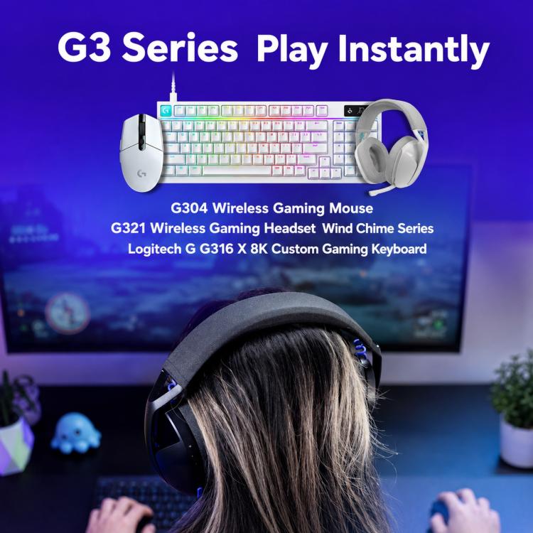 Logitech G321 LIGHTSPEED Wireless Gaming Headset with Mic