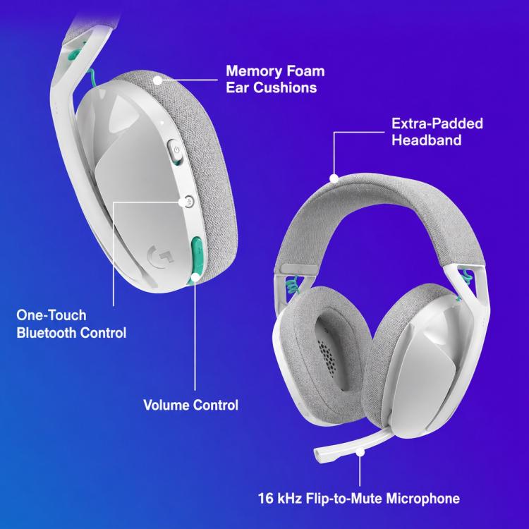 Logitech G321 LIGHTSPEED Wireless Gaming Headset with Mic