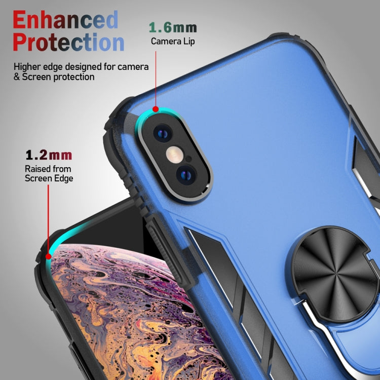 Magnetic Frosted PC + Matte TPU Shockproof Case with Ring Holder, For iPhone XS Max, For Samsung Galaxy Note20, For Samsung Galaxy Note20 Ultra