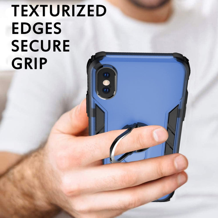 Magnetic Frosted PC + Matte TPU Shockproof Case with Ring Holder, For iPhone XS Max, For Samsung Galaxy Note20, For Samsung Galaxy Note20 Ultra