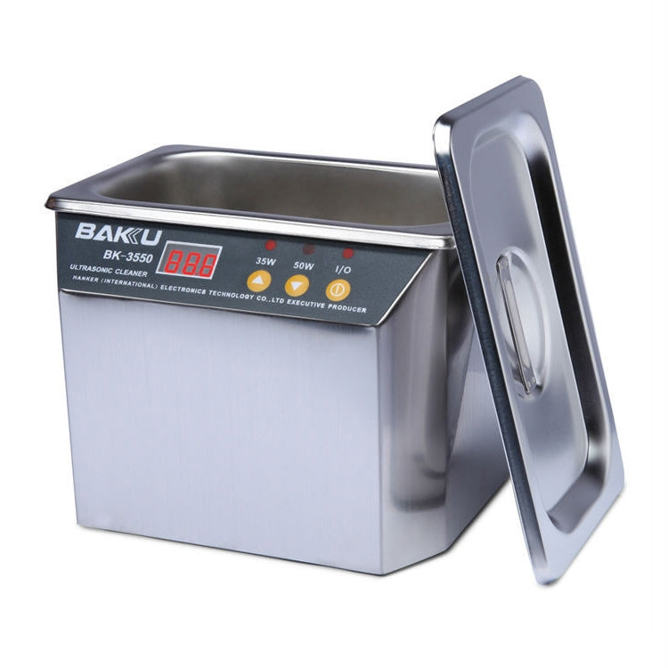 BAKU BK-3550 35W / 50W Adjustable 0.8L LCD Display Ultrasonic Cleaner, AC 110V, US Plug, BK-3550 35W / 50W 0.8L 110V
