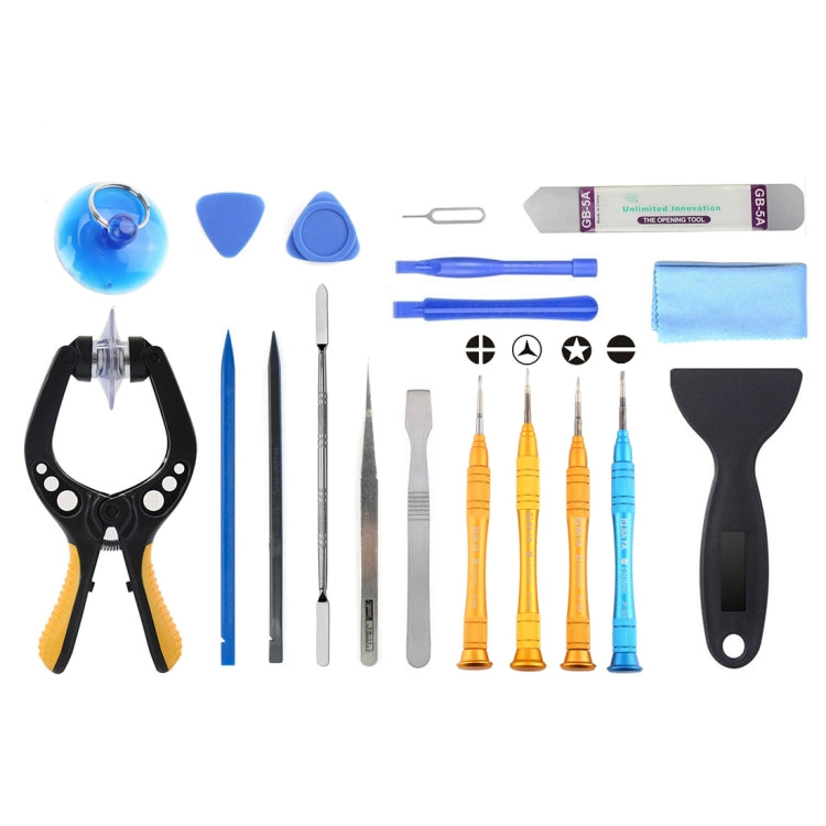 JF-8131 19 in 1 Metal + Plastic Disassemble Repair Tool Kit, JF-8131