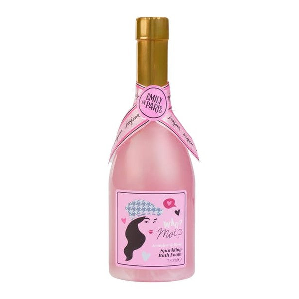 Emily In Paris Champagne Bottle Bubble Bath 750ml