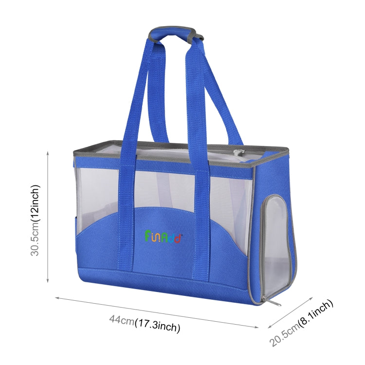 FUNADD Portable Breathable Pet Bag Outdoor Shoulder Tote Bag, Breathable Pet Bag