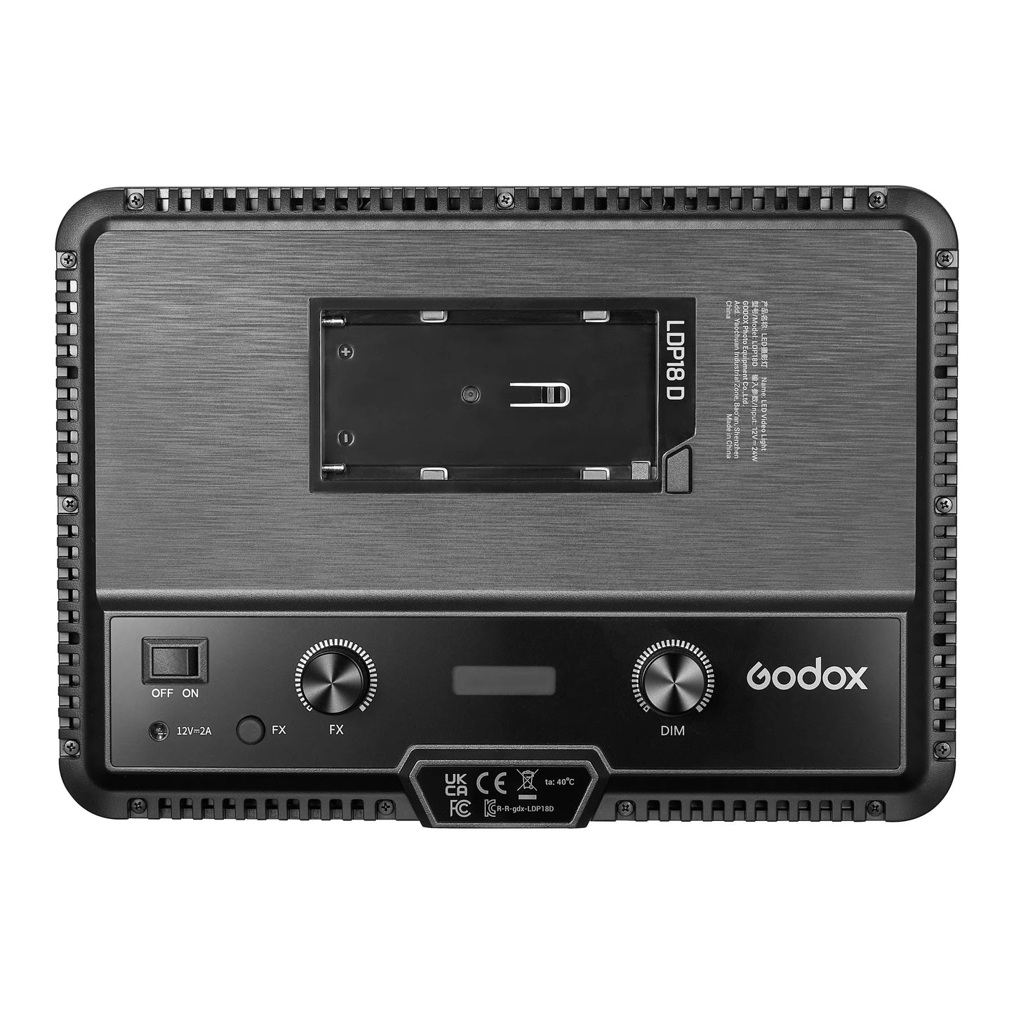 LDP18D Daylight-Balanced On-Camera LED Light