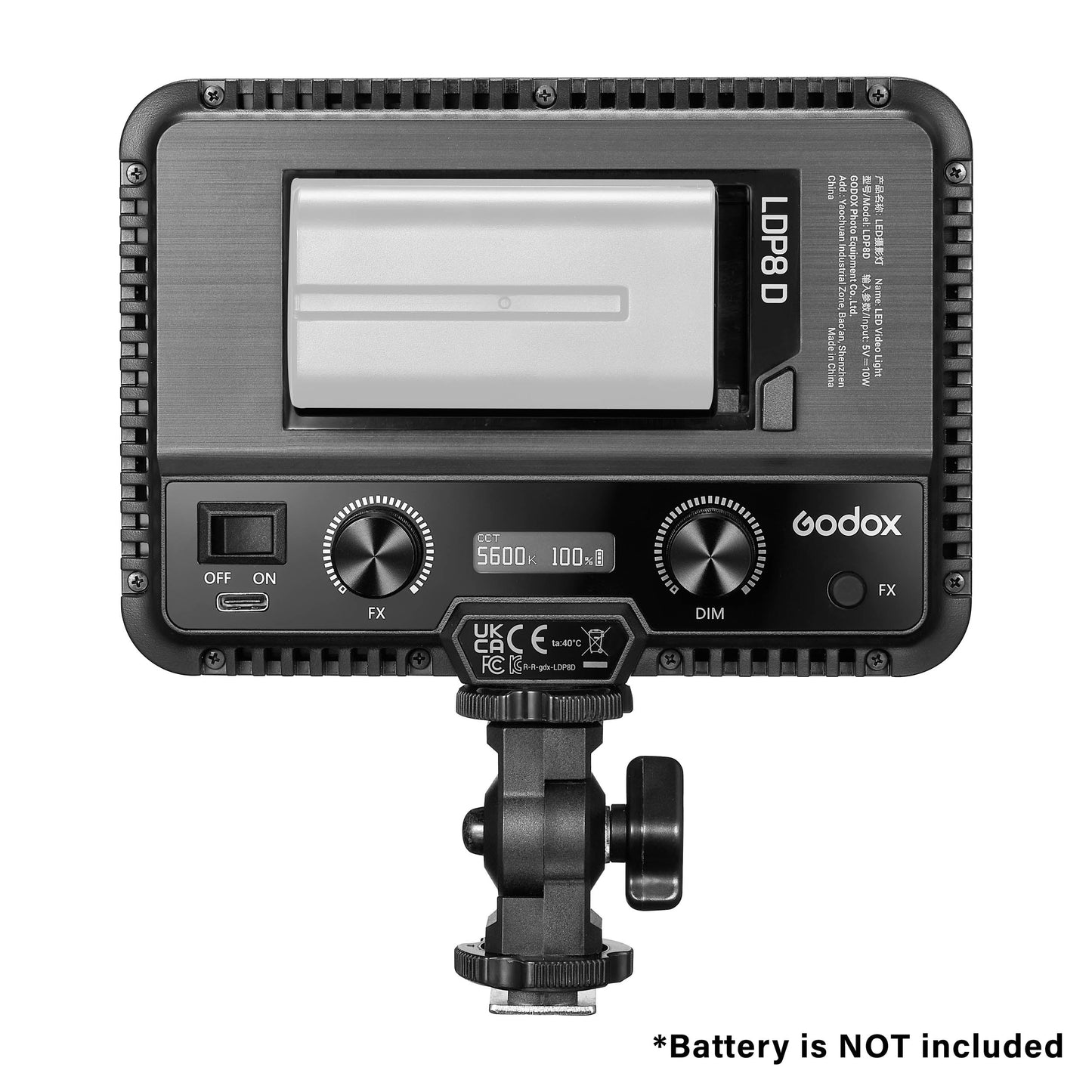 LDP8Bi Bi-Colour On-Camera LED Light