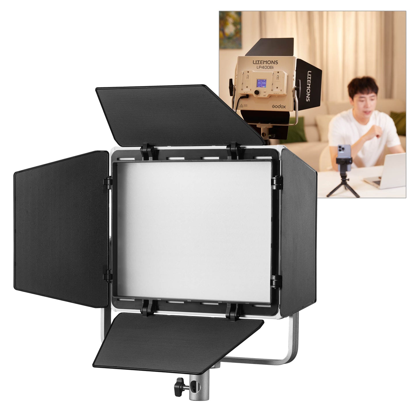 Litemons LP400Bi Super-Compact 36W Bi-Colour LED Lighting Panel