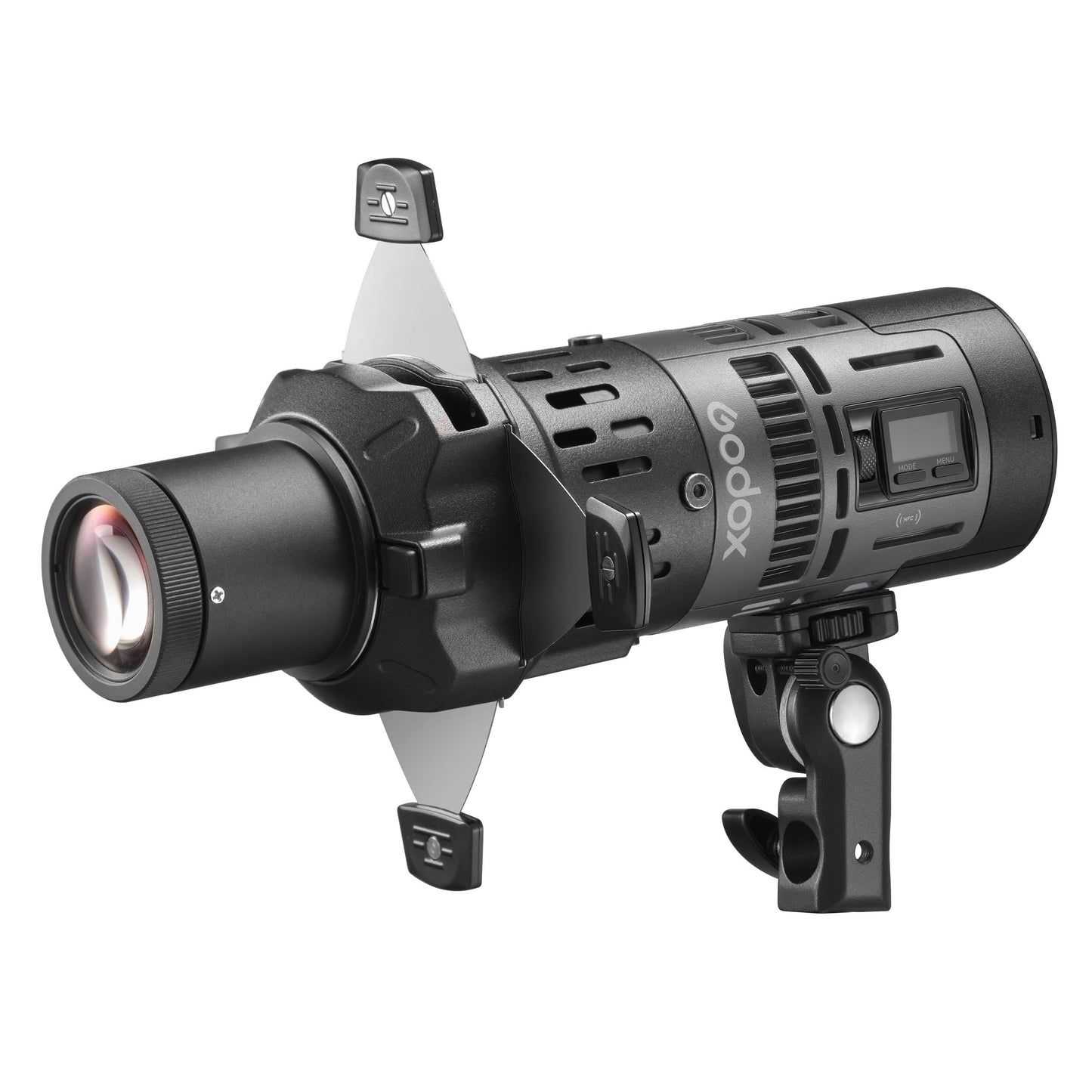 RS60R Super Compact RGB LED Video Light and SP36K Projection Attachment 1K Kit