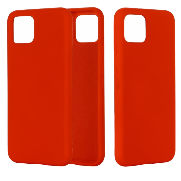 Solid Color Liquid Silicone Shockproof Full Coverage Case for Google Pixel 4XL, For Google Pixel 4XL