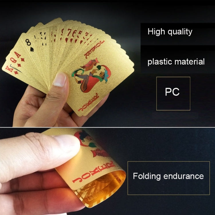 Creative Frosted  Back Texture Plastic From Vegas to Macau Playing Cards Texas Poker Novelty Collection Gift, Mosaic Gold Dollar Paper Box, Golden Dragon and Phoenix Paper Box, Gold Double Dragon Kung Hei Fat Choy Paper Box, Golden Tattice Paper Box   ...