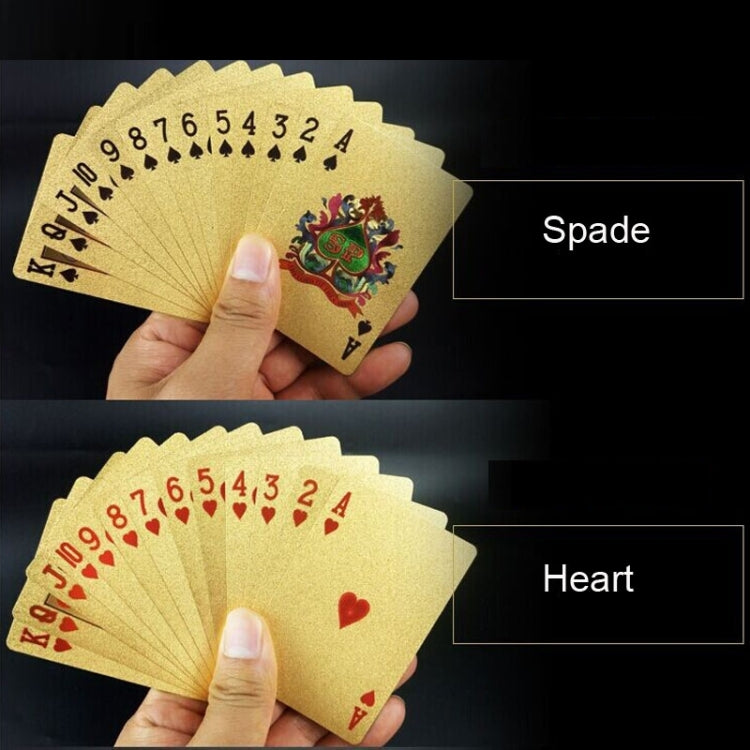 Creative Frosted Back Texture Plastic From Vegas to Macau Playing Cards Texas Poker with Wooden Gift Box, Golden Dollar Wooden Gift Box, Golden Tattice Gift Box