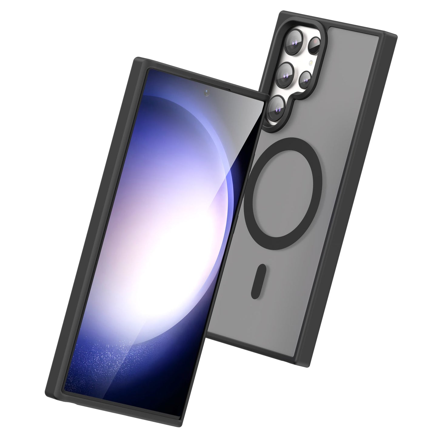 Galaxy S23 Ultra Smooth Touch Waterproof MagSafe Ultra Hybrid Phone Case